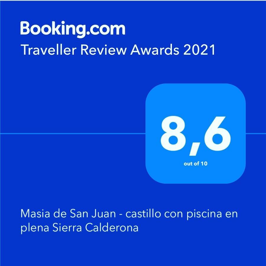 Masia De San Juan - Castillo Con Piscina En Plena Sierra Calderona Segorbe Bagian luar foto